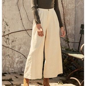 Doen Ivory Wide Leg Pants